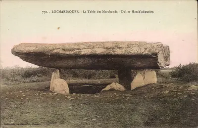 Locmariaquer - A Mesa dos Mercadores - Dol ar March'adourien