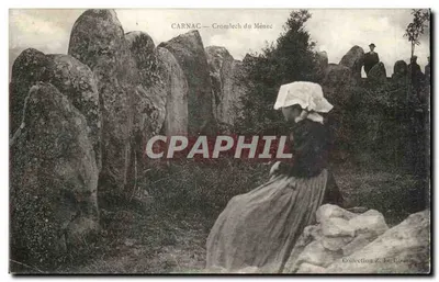 Carnac — Cromlech do Ménez — Coleção Z. De Hourie