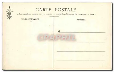 Logonna-Daoulas — Menhir de Rünglé com cruz — Col. E. Hamonic, n° 2898 — Verso
