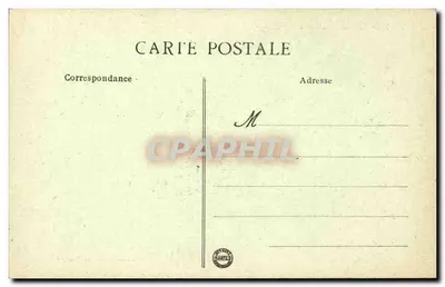 Saumur - Escuela de Caballería - Salto de valla en Verrie — Reverso
