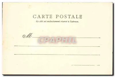 Verrie-Saumur — Tribuna das Corridas — Fr. Voeiccker, foto. Saumur, depositado — Verso