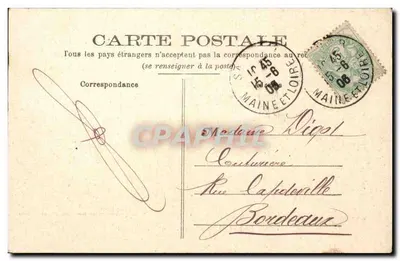 Saumur (Maine-et-Loire) — Carrossel — Salto final — Fr. Yoklczrn, fot. Saumur, depósito, oblíqua com aparelho Guers-Anschutz — Verso