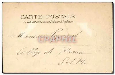 Saumur — salto no rio em La Ronde — C. Charlier, editor, Saumur — n°34 — Verso