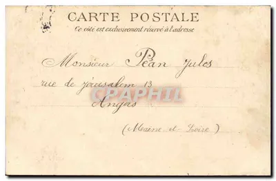Saumur — Carrousel — Reprise de sauteurs — Extrait de l'Album d'Équitation de l'École de Cavalerie — C. Charier, éditeur, Saumur — (237e mille) 1903 — Verso