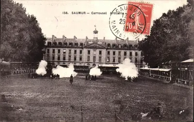 Saumur — Carrousel de Artilharia — Vvelecker, edição Saumur