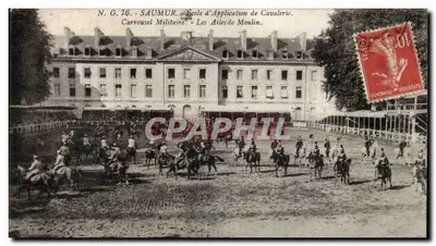 Saumur — Carrousel Militar — Les Ateliers de Moulin — N.G. 76