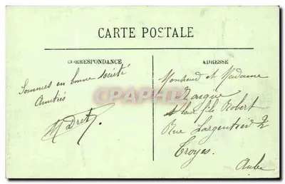Le Mont-Dore — De Petrificerende Bron — Uitgever T.L. nr. 37 — Achterkant