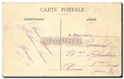 Sanatório do Castelo de Durtol (P.-de-D.) — Vista geral — G. Delaunay, editor, Clermont-Ferrand — Verso
