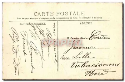 Clermont-Ferrand (P.-de-D.) — Place de la Poterne — L’Hirondelle, Paris, n°467 — Verso