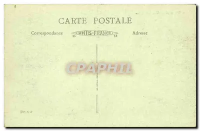 Thiers — Widok ogólny — Émile Sauzéde, nr 19 — Rewers