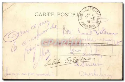 Royat — Place Allard i Boulevard Bazin — L'Auvergne Pittoresque — Rewers