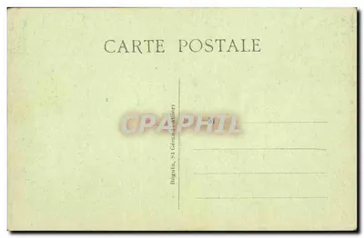 Orcival — A Igreja Romana, lado da Abside — Ideal, n° 4543 — Verso