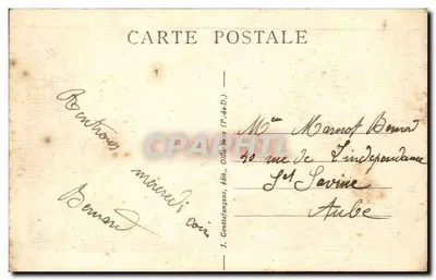 La BOURBOULE — Jezioro w Parku Fenestre — G. d'o. - 825 — Rewers