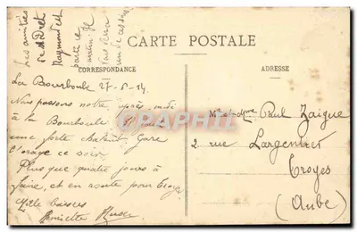 La Bourboule — Ogólny widok — Puy-de-Dôme — 645 — L'Auvergne — Rewers