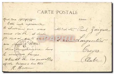 Castelo de Murols — Ruínas imponentes dominando a comunidade — Editor: E. D. (n° 4593) — Verso