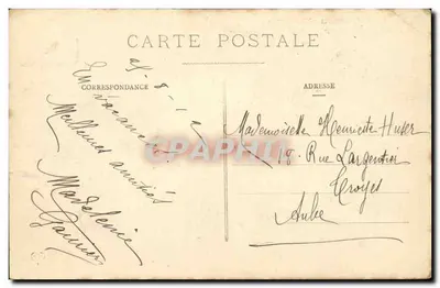 A Roche de la Rancune — Vale de Chaudefour — A Auvergne pitoresca — Editor: 510 — Verso