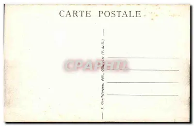 Issoire - A Igreja de São Paulo e o Colégio — A Auvergne, a.d'o. 977 — Verso