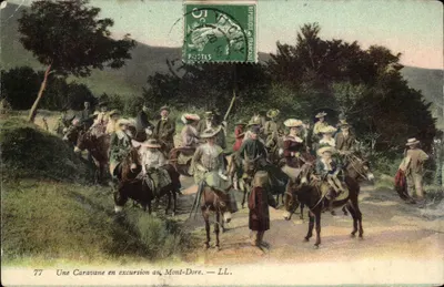 Karawana w wycieczce na Mont-Dore — LL. — n°77