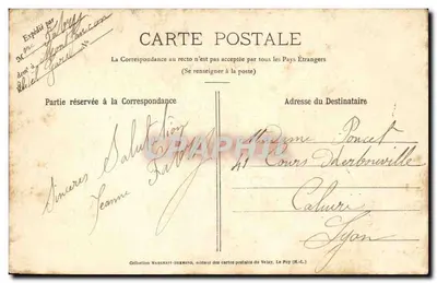 Le Dentelliere dell'Avverno — L'Avverno Illustrata n°885 — Chiche M. B. Rep. Int. — Verso