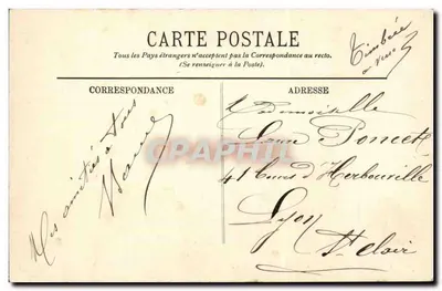 Tipos da Auvergne — A Bourrée — LL. — Verso