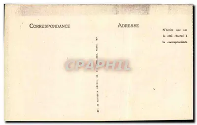 Montferrand — Katedra — Statua Matki Bożej — I.L. — Rewers