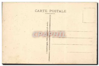 Clermont-Ferrand — Rue Montlosier i Glacis Poterne — G. D'O. - 1201 — Rewers