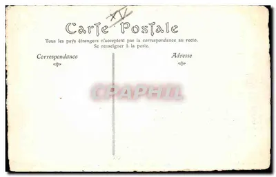Stary Paryż — Fontanna ulicy Grenelle, w 1789 — ND Paryż — Rewers