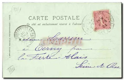 Paryż — Grille Elysée — LL, n°232 — Rewers