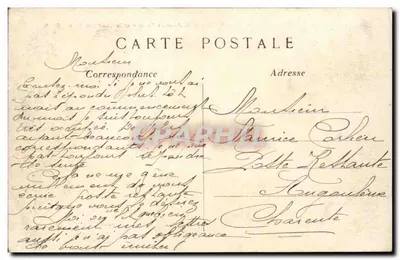 Paryż — Instytut Francji i most Artystów — C. M. n°290 — Rewers