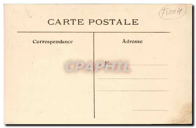 A Seine através de Paris — Notre-Dame e a Cité — I. J. & Cie, editora, Angoulême-Paris — Verso