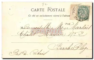 Paris - Parque Monceau - Monumento de Maupassant — Verso