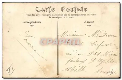 PARIS — Luxembourg Bahçesi, Cricket Oyuncuları — ND Fotograf, no 2628 — Arka yüz