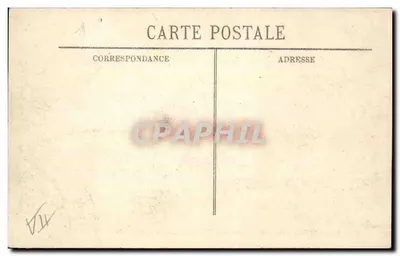 Overstromingen in Parijs (Januari 1910) — La Rue de Lille — LL. — Achterkant