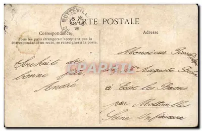 Parijs — Place de la Bastille — E.D. n°4042 — Achterkant