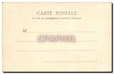 PARIS — Palácio do Senado — B. F., Paris, n° 44 — Verso