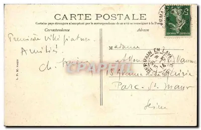 St-GERMAIN-en-LAYE — Avenue des Loges — Wydawnictwo Sztuk, Renault — Rewers