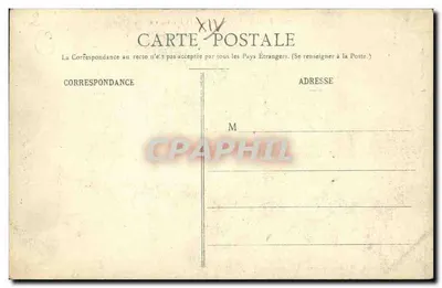 Paris - General View of the Observatory — F. Marminue, Paris, n° 309 — Back