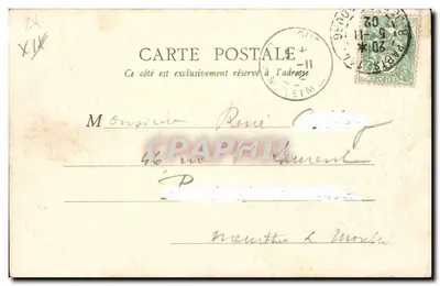Paris - Les Buttes-Chaumont - Der Belvédère — E.R. Paris, n°80 — Rückseite