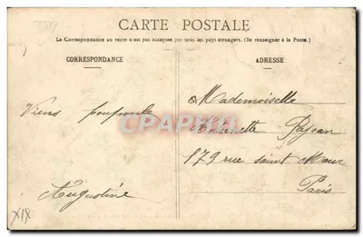 PARYŻ - Brzegi Jeziora na Buttes-Chaumont - G. L. n°278 — Rewers