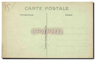 Les GRANDS MAGASINS du LOUVRE — Souvenir des Fêtes de la Victoire, décoré d'inscriptions patriotiques et d'effigies — Reverso