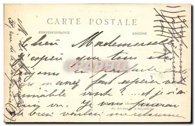 La Stazione d'Orsay e il Palazzo — Parigi VIII — Editore: E. Delaunay, Parigi — Verso