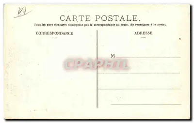 Parijs — Place de Rennes, beeld van de rue de l'Arrivée — P. Marivise, n°69 — Achterkant