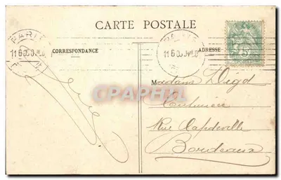 París — El Triunfo de la República — Plaza de la Nación — editor desconocido, n.º 247 — Reverso
