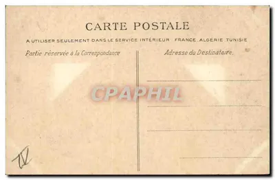 PARYŻ — Hotel de Ville — Héliotypie E. Le Delay, Paryż, seria N°1 — Rewers