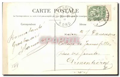 Paryż — Las Boulogne — Wielki Jezioro — A. Riant, wydawca, nr 120 — Rewers