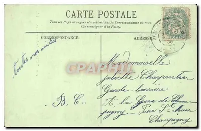 Paris — O Sagrado Coração — LL. n° 220 — Verso
