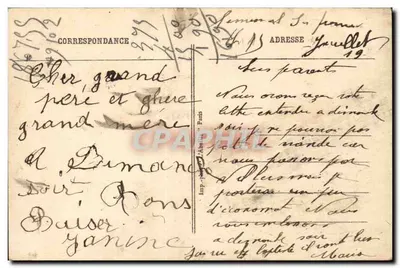 Paryż - Katedra Notre-Dame - Ogólny widok — seria 151, wydawca S.A. Paryż — Rewers