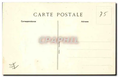 Kasa Oszczędności i Przewidywania w Paryżu — Kasa Centralna, 9 rue Coq Héron & 19 rue du Louvre — Rewers