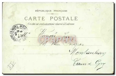 Parigi, 20. Il monumento di Gambetta — editore Parigi, 20 — Verso
