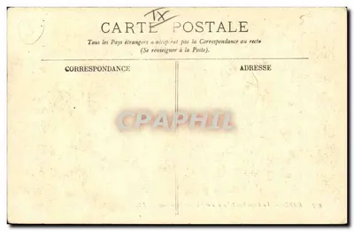 Paris — La Gare Saint-Lazare und das Hôtel Terminus — LL. n° 207 — Rückseite